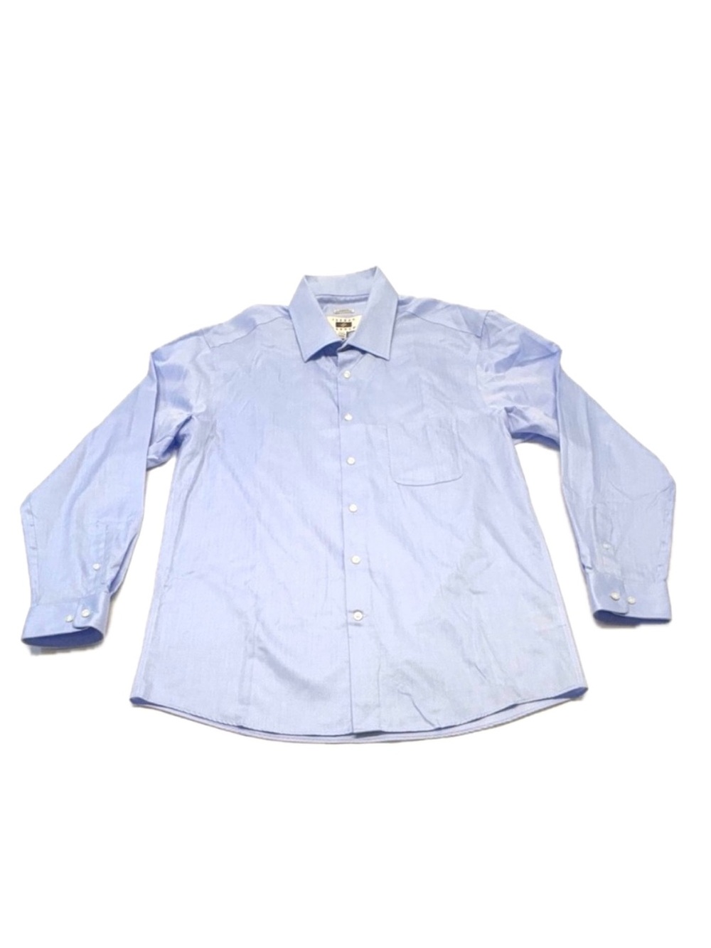 Joseph Abboud Light Blue Men Dress Shirt 100% Egyptian Cotton XL